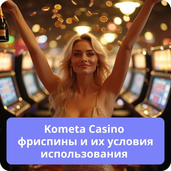 Kometa Casino фриспины и их условия использования